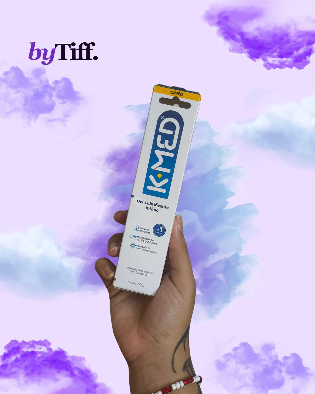 K-Med Gel Lubrificante Íntimo à Base de Água 50g
